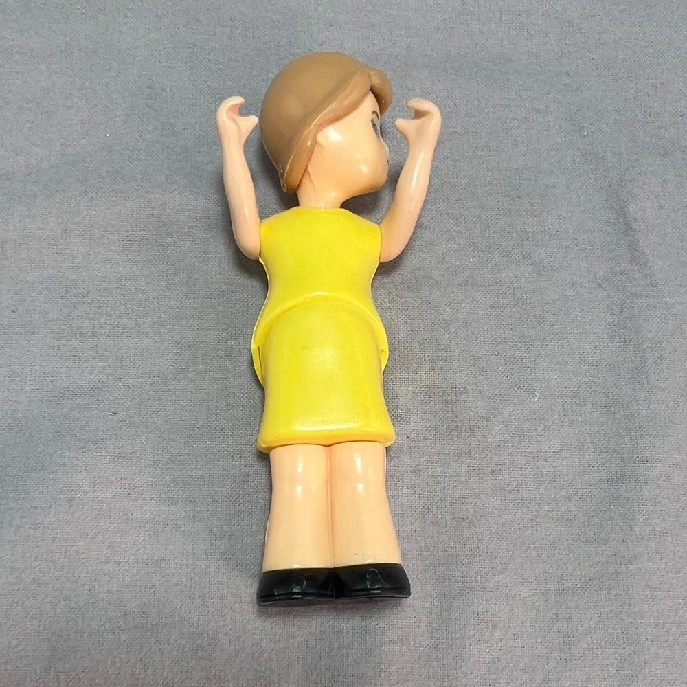 Fisher Price‎ Loving Family Mom Doll Yellow Dress Blonde Hair 80s Vintage